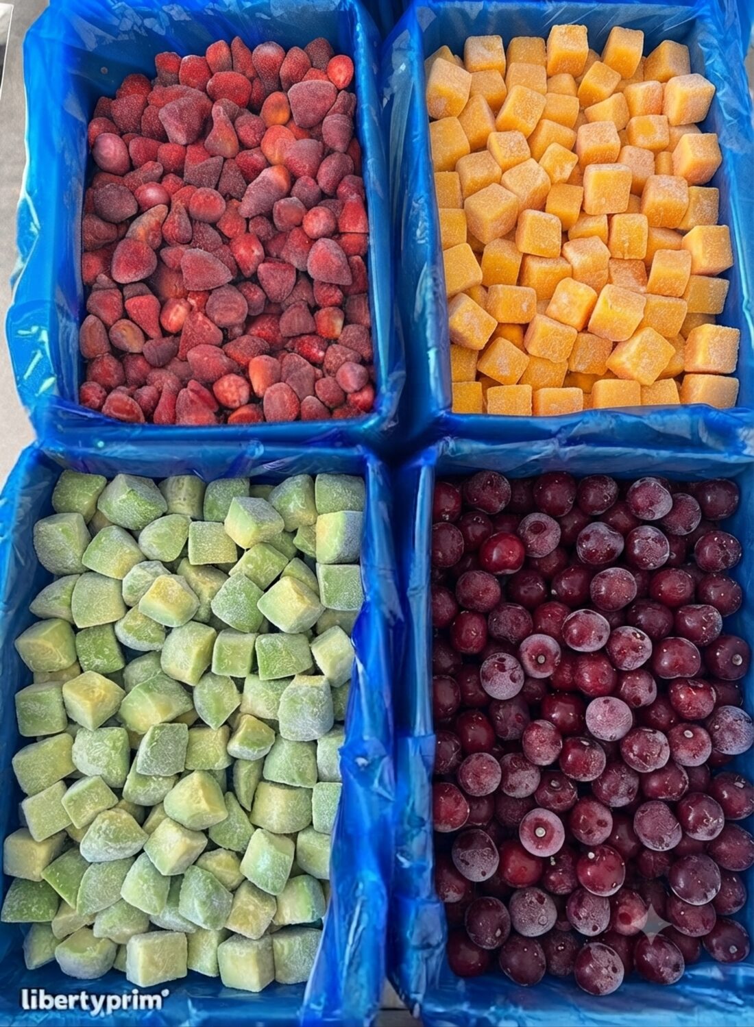 Frutas congeladas IQF y pulpas de frutas al por mayor Oceanika Peru